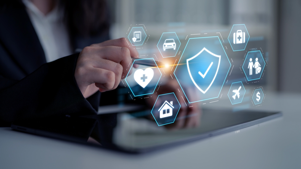 Healthcare professional consulting with patient